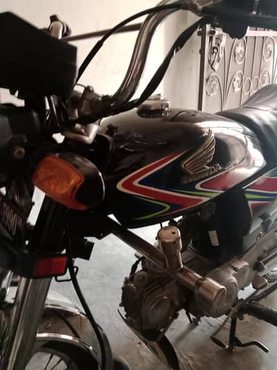 Honda 70 2018 model fresh condition koi kaam nahi hone wala donon tyre