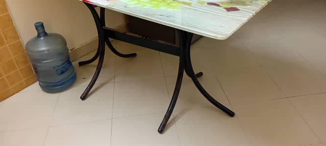 Dining table for sale big size 6 chairs capacity