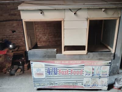 Shawarma Fast Food Counter For Sale