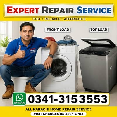 Automatic Washing Machine Repair Orient Pel Dawlance Samsung LG Haier