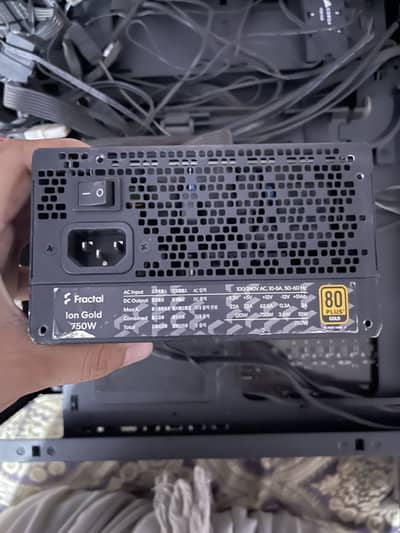 Fractal Ion 750W 80+ Gold Fully Modular PSU | Tier A Power Supply