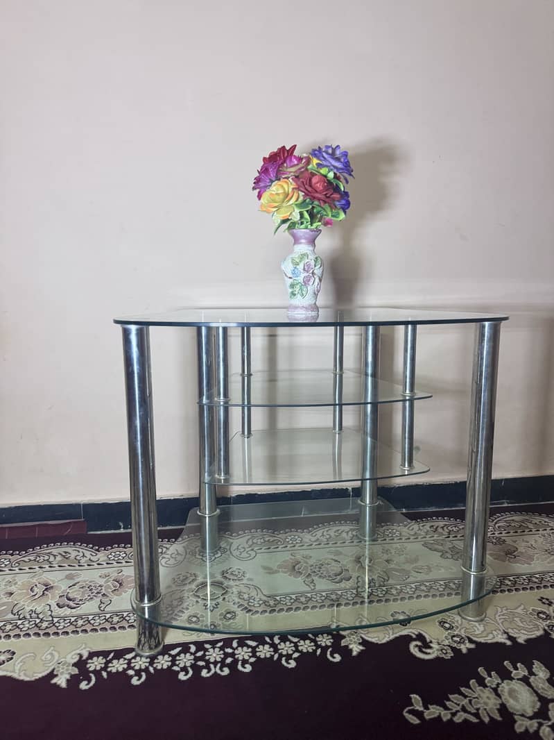 Glass Table 10
