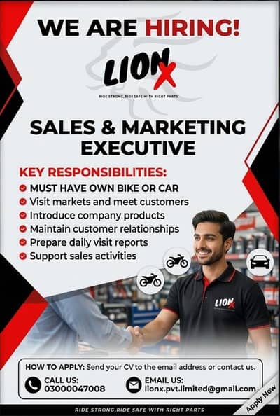 Sales & Marketing Executive