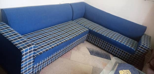 L Shap 7 seater sofa set, Brand New