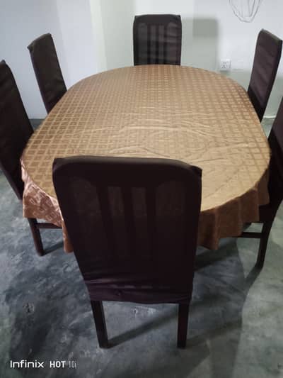 wooden dining table urgent sale