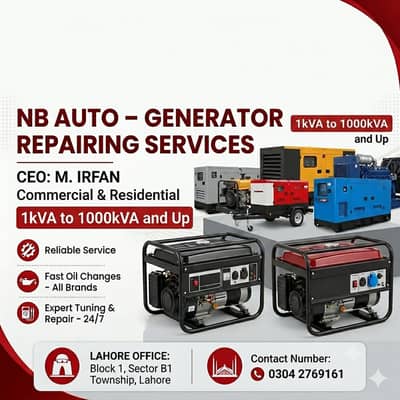 Generator Repair / generator Service / Generator Repair & Maintenance