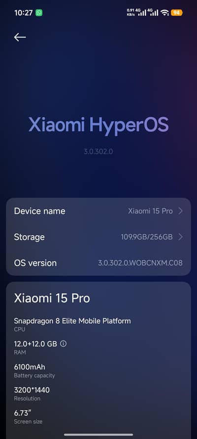 Xiaomi 15 Pro