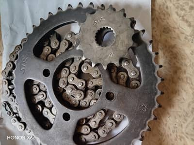 Suzuki GS150 Chain Sprocket set, side stand for sale