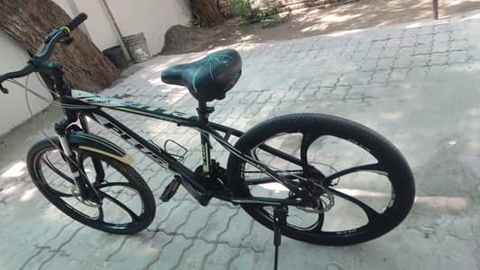 As good as new 10/10 4 sports cycles, aluminum frame for sale.
