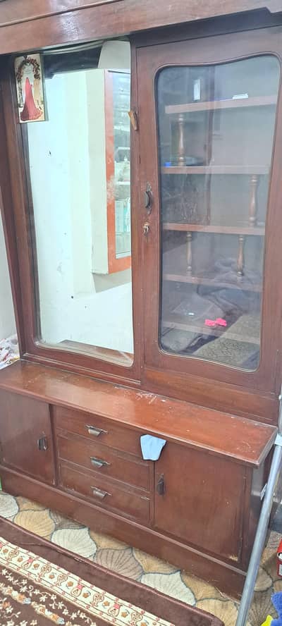 wooden dressing table