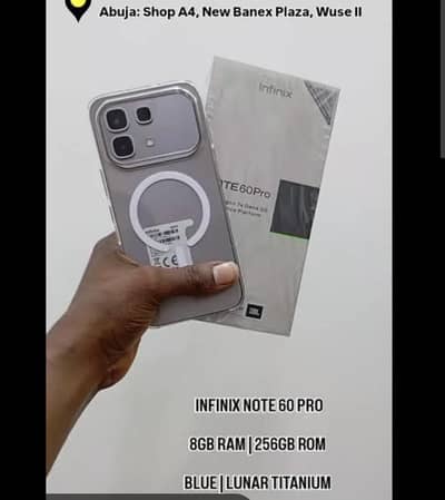 infinix note 60 pro  8/256