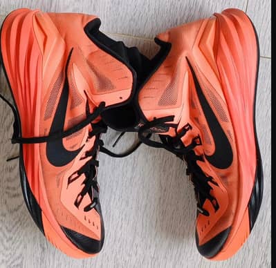 original Nike Hyperdunks Bright Mango Colorway