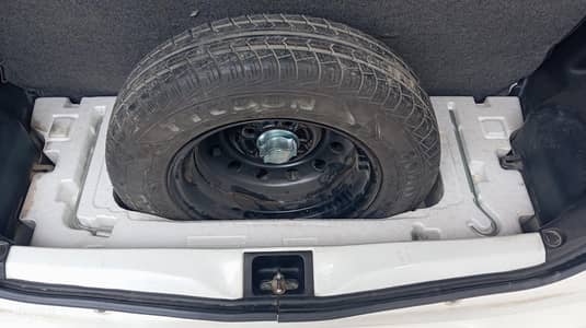 stapny spare tyre for new alto with fitting assy