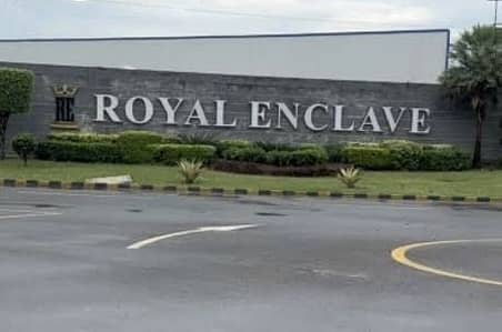 6 Marla 125 sq ft Corner Plot(on ground) In Royal Enclave Opal Block