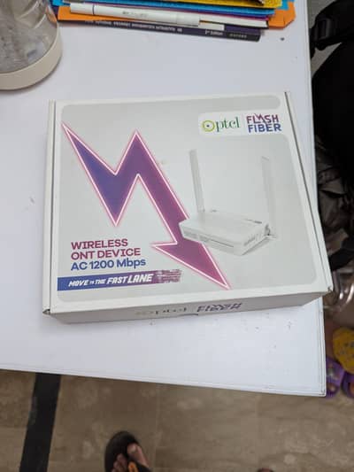 PTCL Huawei Flash Fibre ONT Device