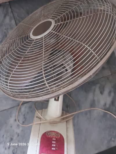 GFC Bracket Fan Runing condition