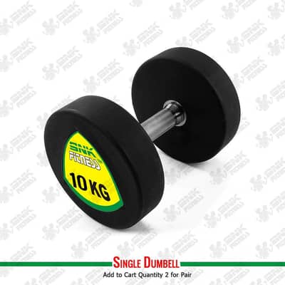 Single 10kg dumbell