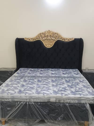 New Full Cushion Bed with Dressing Table