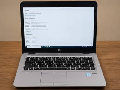 Hp elitebook 840 G3 i5 6th Gen 8gb 256gb ssd Window 10pro