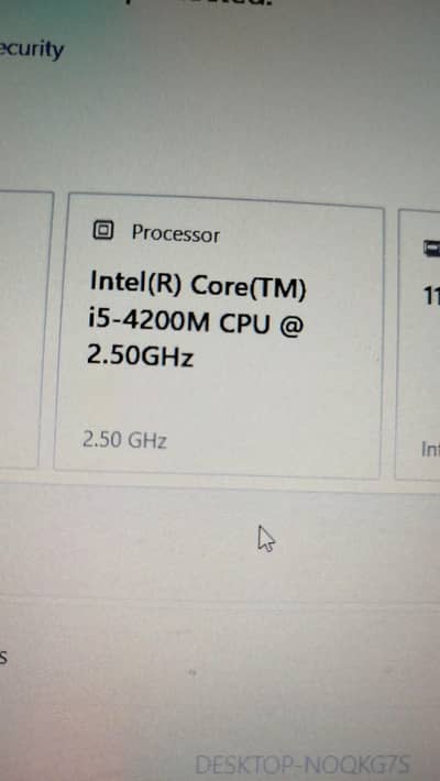 Hp Laptop Probook 650 G1 i5 4th generation 8 Ram