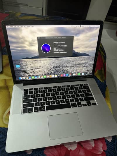 Macbook Pro 2015 Mid 15.4 Inch