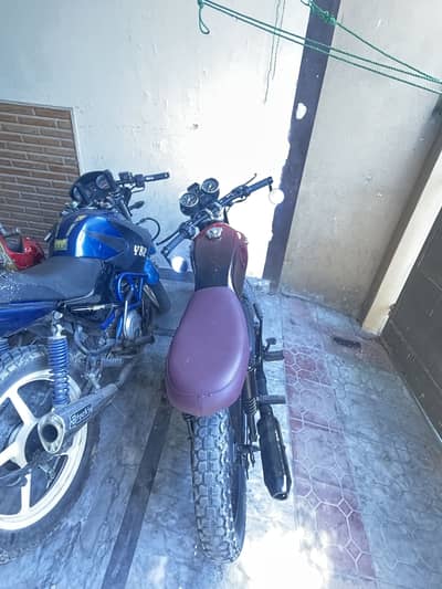 Honda 125 turn into cafe racer