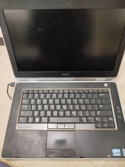 dell laptop cor i5 2nd generation with charger battery khrab h line b