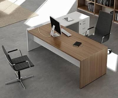 Meeting table-Office cluster-Reception counter - Wooden table