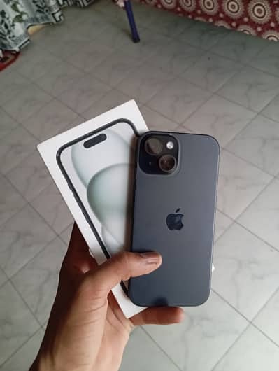 iPhone 15 128GB JV Black | 98% Battery | Box | Apple Warranty | 10/10