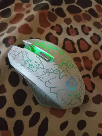 White colour Gaming Mouse RGB