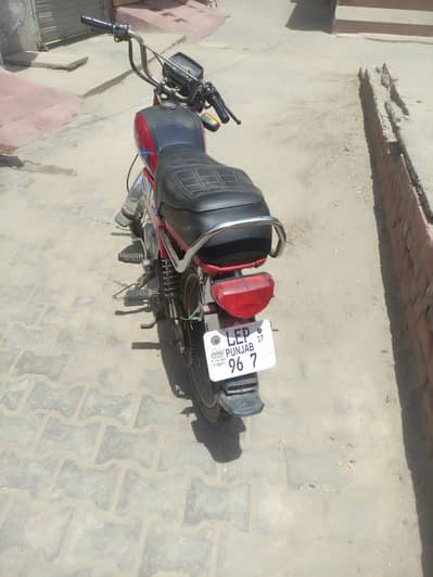 Metro 70cc 2017 Model | Lahore Registered |