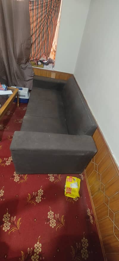 MOLTY FOAM Black (3 seater)