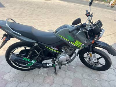 Yamaha ybr 2022 model zero conditions both tyres new exchange possible