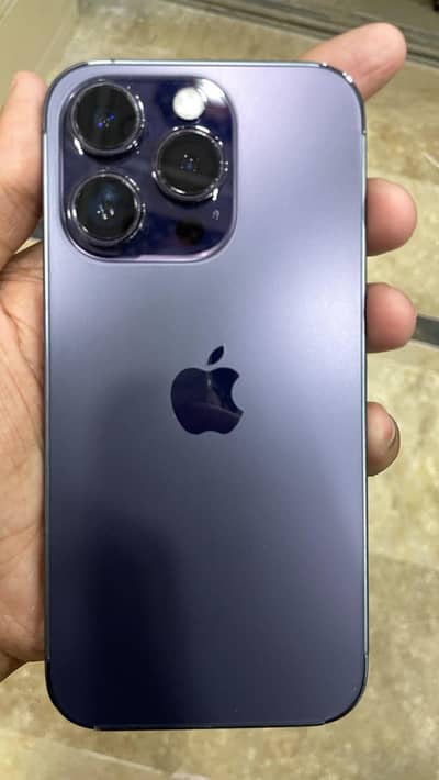 Apple iPhone 14 Pro 128 gb battery health 86 full geniune waterpack