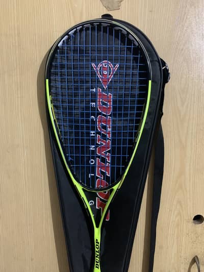 Dunlop squash racket
