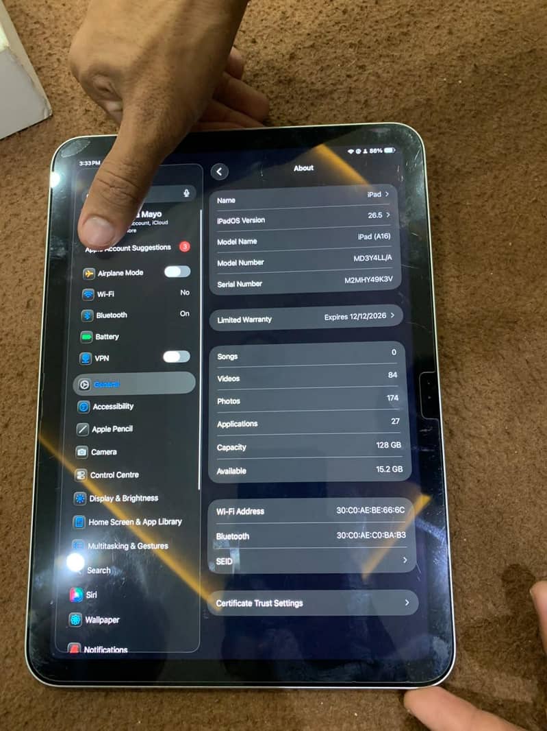 iPad A16 6
