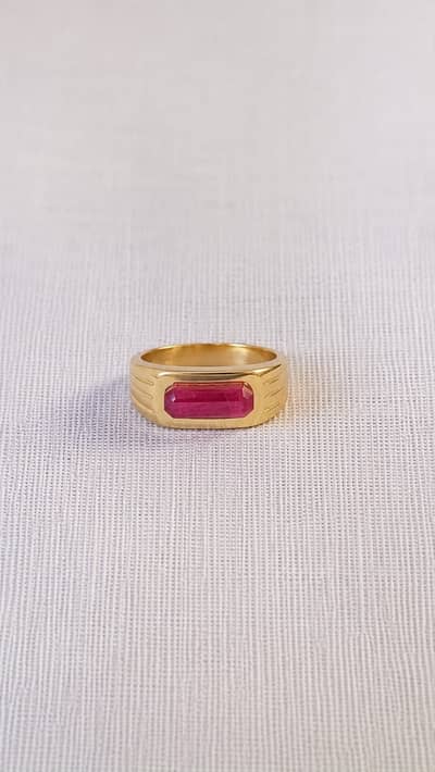 100% Natural Rubellite Tourmaline - Top Rich Pinkish Red Color