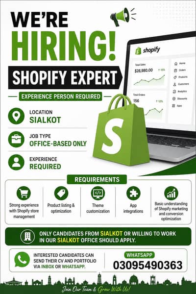 Hiring shopify expert