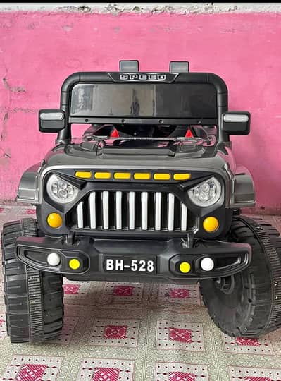 Electric Jeep For kid's Remote And Manual