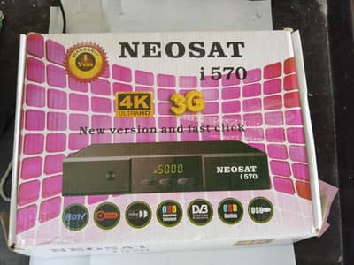 Dish Antenna + NEOSAT i570 4K Receiver – For Sale