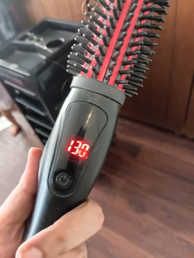 styling brush  and curlers available