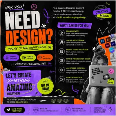 Your brand deserves better than boring!  DMs open.