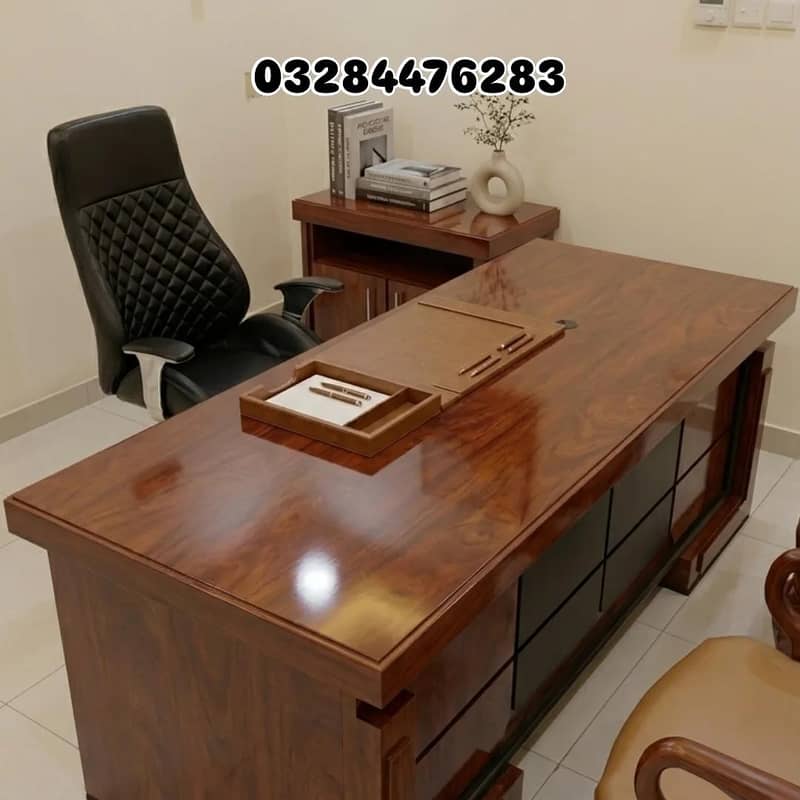 Executive table / CEO table / office desk / computer / Manager table 6