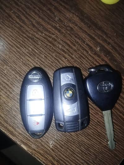 Nissan Altima and BMW Remote
