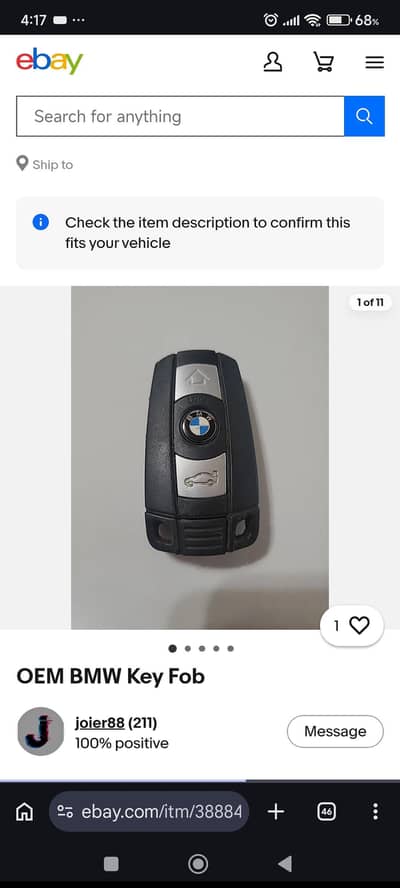 Nissan Altima and BMW Remote