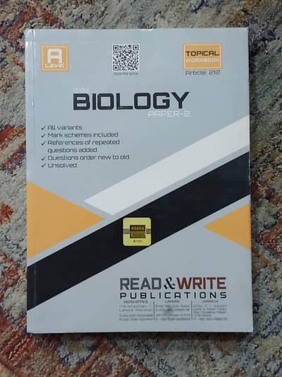 Alevel Biology P2 Read and Write Past Papers from Sale