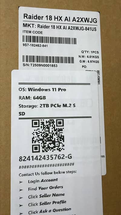 Gaming laptop 50 series 5070, 5080, 5090, also ti all brands new