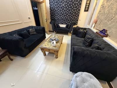 Sofa set with dewan