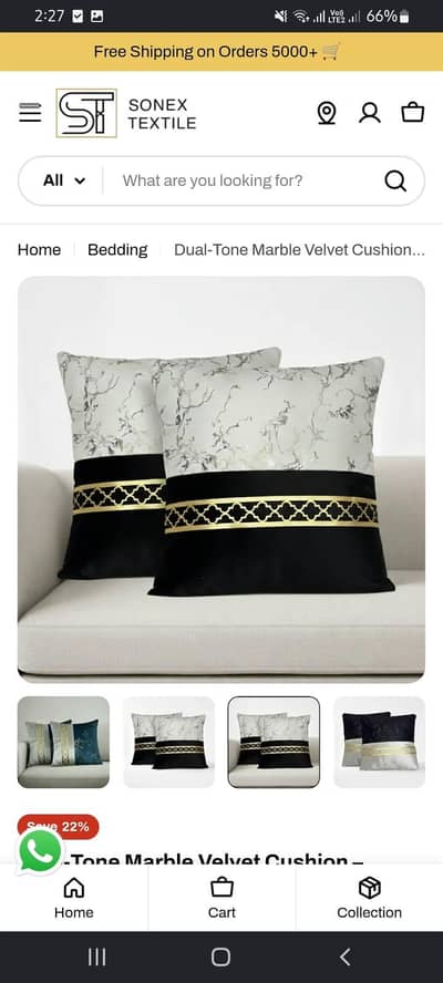 cushions