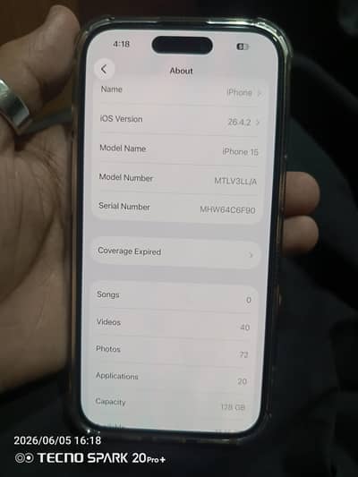 Apple iPhone 15